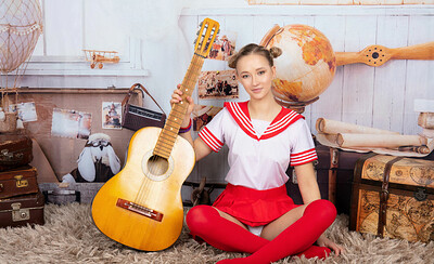 Model Polina in Pretty Tonight